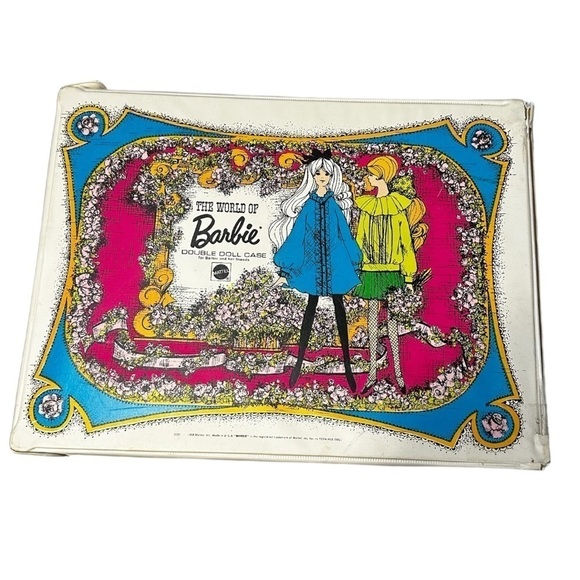 Mattel Barbie Vintage Vinyl Carrying Case - 1968